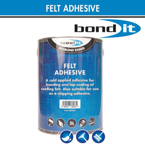 simplybuildingmaterials.co.uk:Bond It Bitubond Felt Adhesive 2.5Ltr - Box of 6,